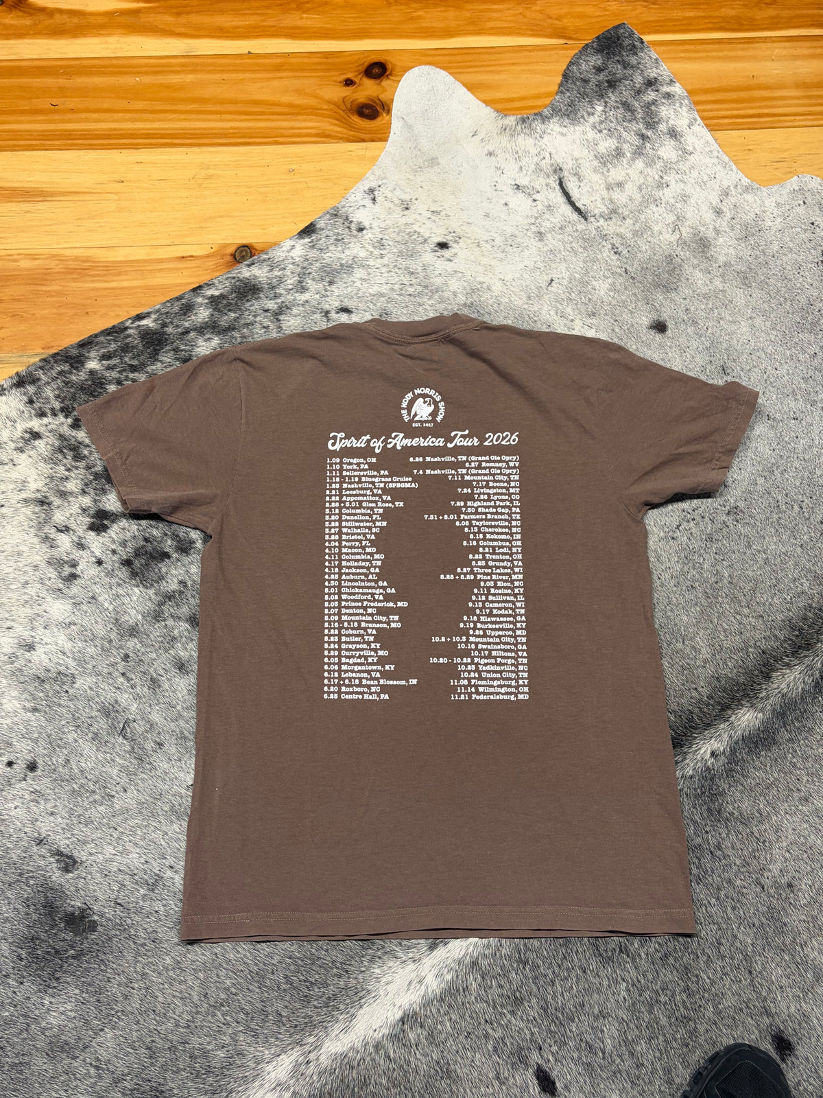 Flying Eagle Tee Brown