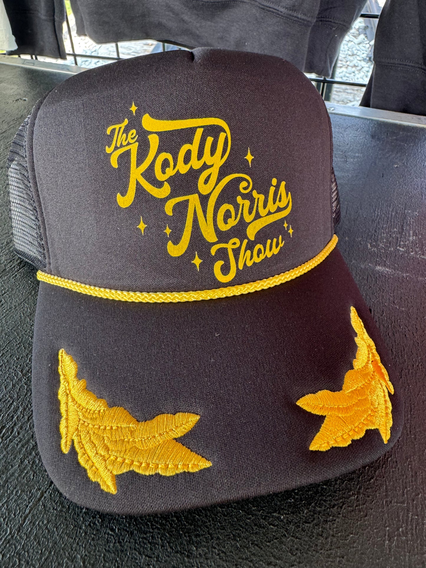 Black & Gold Trucker Hat