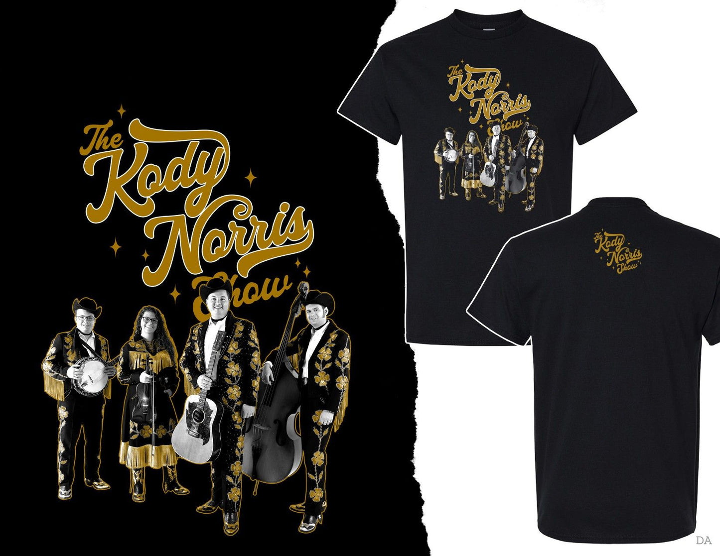 The Kody Norris Show Band Black Short Sleeve Tee