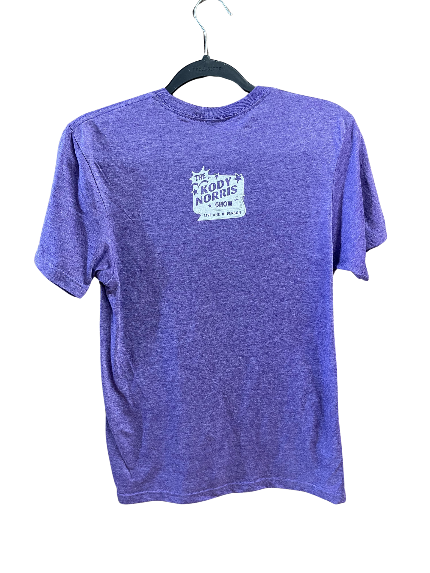 Rhinestone Revival Tee Heather Purple Gildan Softstyle